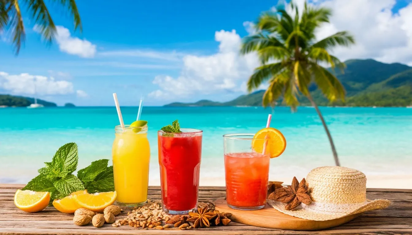 Три ингредиента для хорошего отпуска. Три ингредиента для хорошего отпуска.